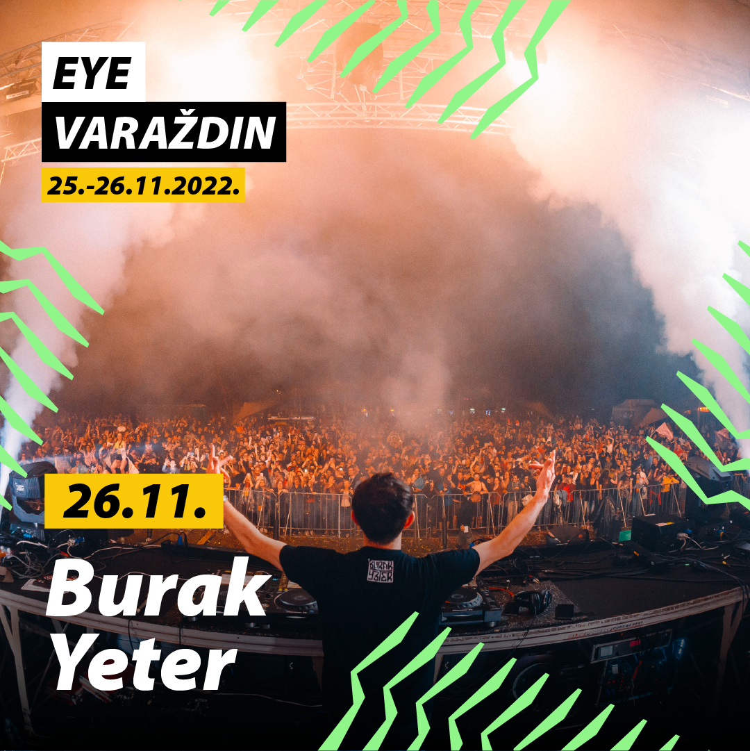 Are you ready for the best party ever? Closing party with Burak Yeter on November 26!